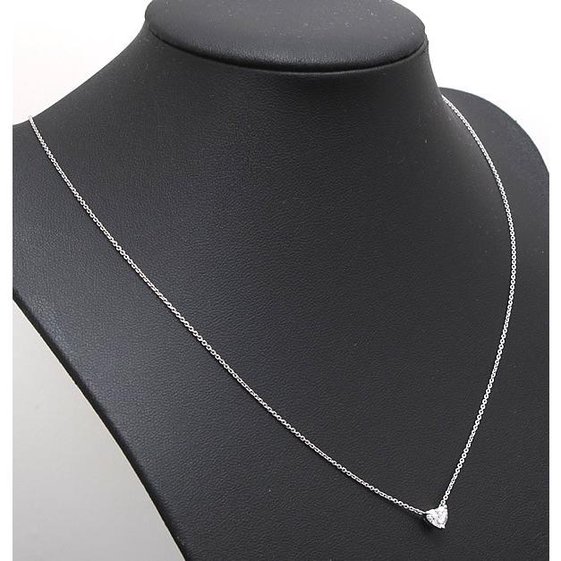 広尾店】 美品 グラフ GRAFF ハートシェイプダイヤネックレス 0.58ct D 