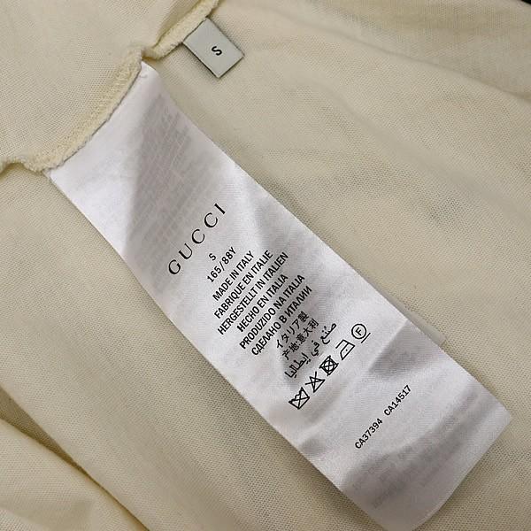 広尾店】 グッチ GUCCI ブレードスパンコールロゴ カットソー size:S 