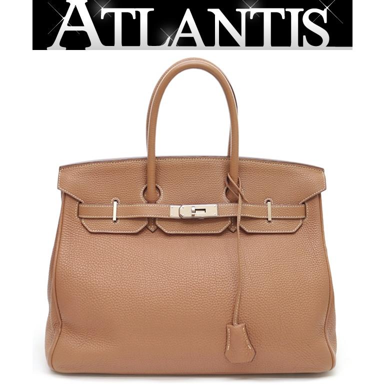 広尾店】 エルメス HERMES バーキン35 トゴ ゴールド □L刻印 (2008年