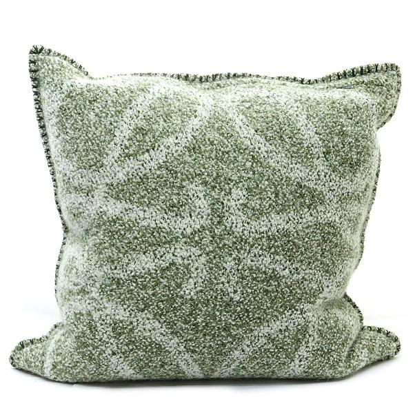 広尾店】 極美品 ロエベ LOEWE アナグラム クッション グリーン