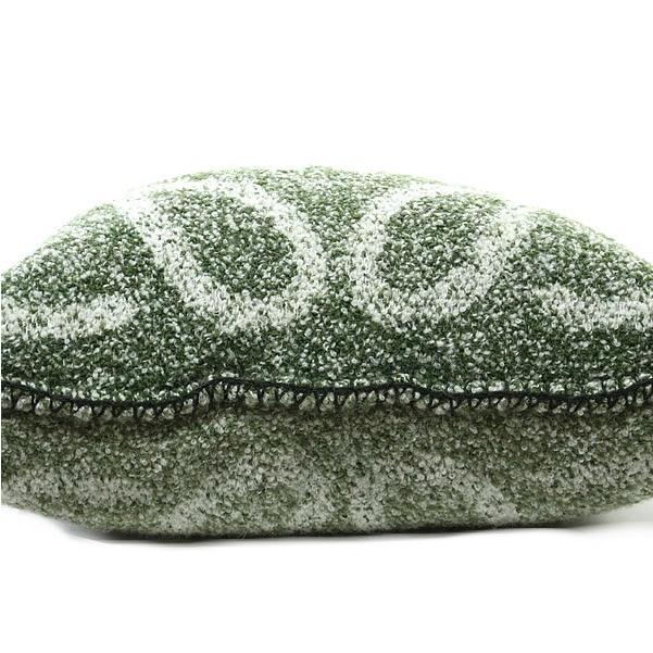 広尾店】 極美品 ロエベ LOEWE アナグラム クッション グリーン