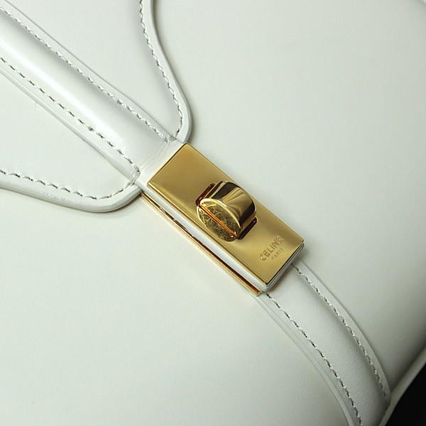 広尾店】 極美品 セリーヌ CELINE ミニ16 セーズ 2WAYバッグ ホワイト 
