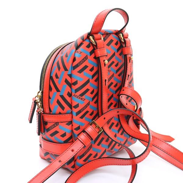 広尾店】 極美品 ヴェルサーチェ VERSACE ミニバックパック リュック  