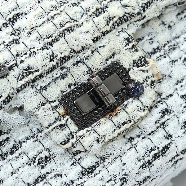 広尾店】 シャネル CHANEL ツイード2.55マトラッセ 昆虫モチーフ