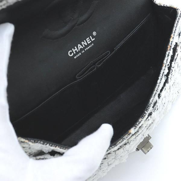 広尾店】 シャネル CHANEL ツイード2.55マトラッセ 昆虫モチーフ