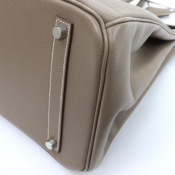 広尾店】エルメス HERMES バーキン35 エプソン エトゥープ □M刻印