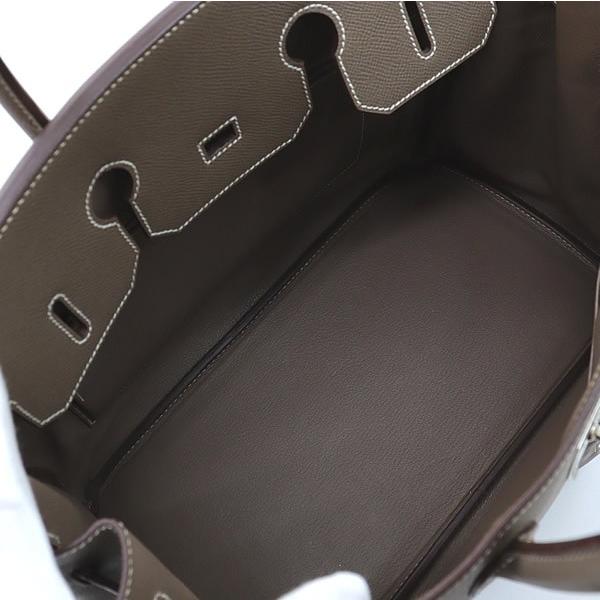 広尾店】エルメス HERMES バーキン35 エプソン エトゥープ □M刻印
