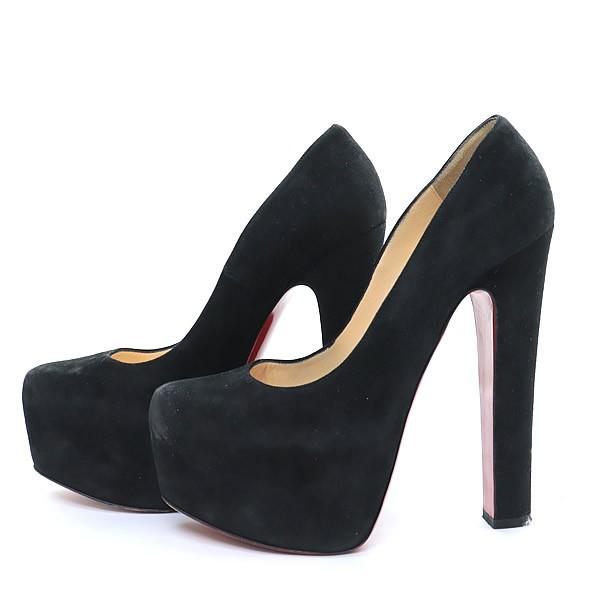 広尾店】 クリスチャンルブタン Christian louboutin スエードパンプス