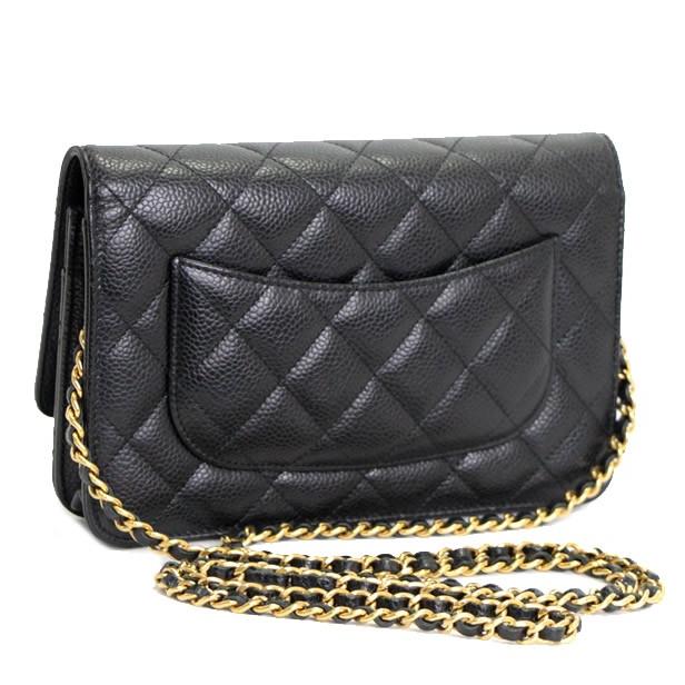 広尾店】 極美品 シャネル CHANEL マトラッセ チェーンウォレット  