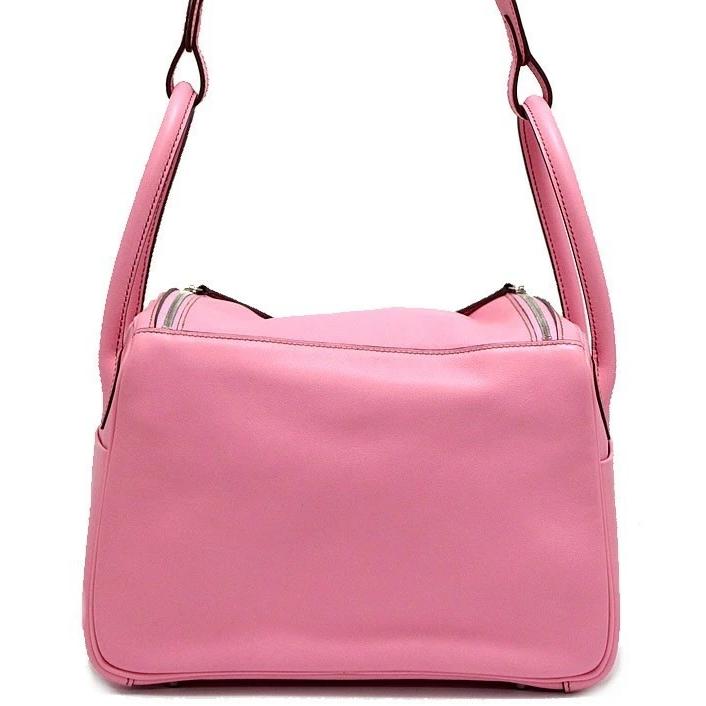 【広尾店】美品 エルメス HERMES リンディ26 ハンドバッグ ショルダーバッグ スイフト ピンク □Ｎ刻印 【15451】 広尾店】美品 エルメス HERMES リンディ26 ハンドバッグ ショルダー