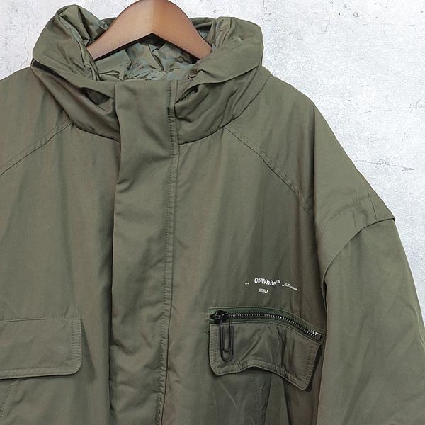 広尾店】 美品 オフホワイト off-white ミリタリージャケット
