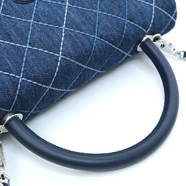 CHANEL ココハンドル　デニム VINTAGE シャネル ココハンドル 29cm デニム (CHANEL/ハンドバッグ