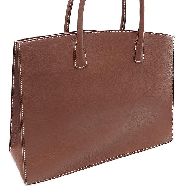 広尾店】エルメス HERMES ホワイトバスGM ハンドバッグ フィヨルド 