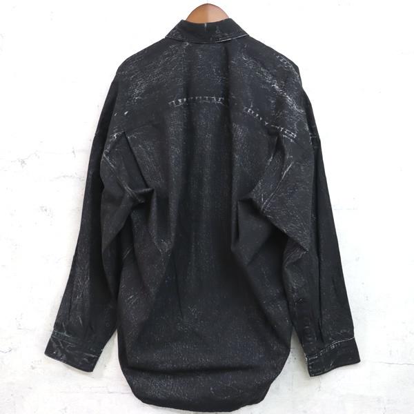 BALENCIAGA◇長袖シャツ/37/コットン/IDG/571371 BALENCIAGA