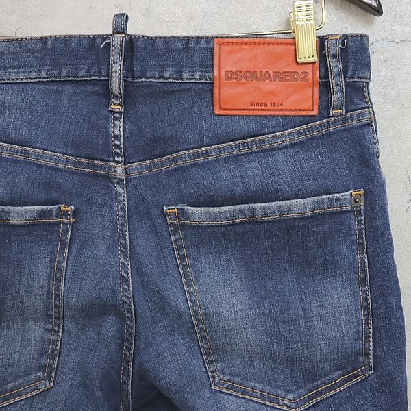 【広尾店】ディースクエアード DSQUARED2 クラッシュスキニーデニム size48 【15835】 広尾店】ディースクエアード DSQUARED2 クラッシュスキニーデニム