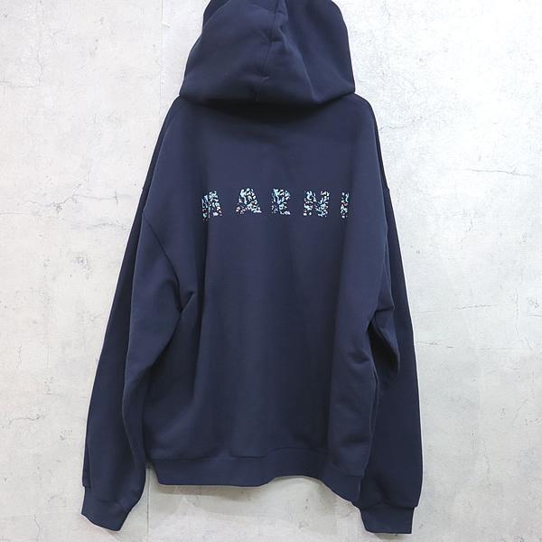 広尾店】美品 マルニ MARNI Floral Logo メンズフーディー