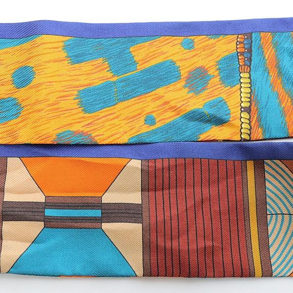 広尾店】エルメス HERMES ツイリー 野生とカモフラージュ シルク
