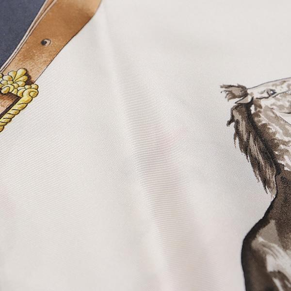 広尾店】エルメス HERMES カレ90 大判スカーフ Pampa パンパ 黒系