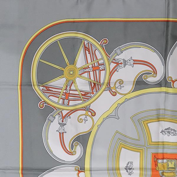 広尾店】エルメス HERMES カレ90 大判スカーフ WASHINGTON'S CARRIAGE