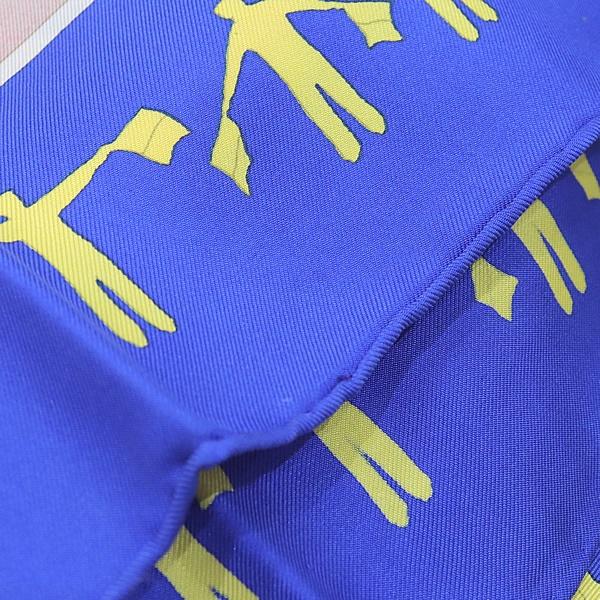 広尾店】美品 エルメス HERMES カレ90 大判スカーフ EN COURSE ヨット