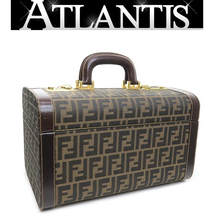広尾店】フェンディ FENDI ヴィンテージ ズッカ柄 メイクボックス