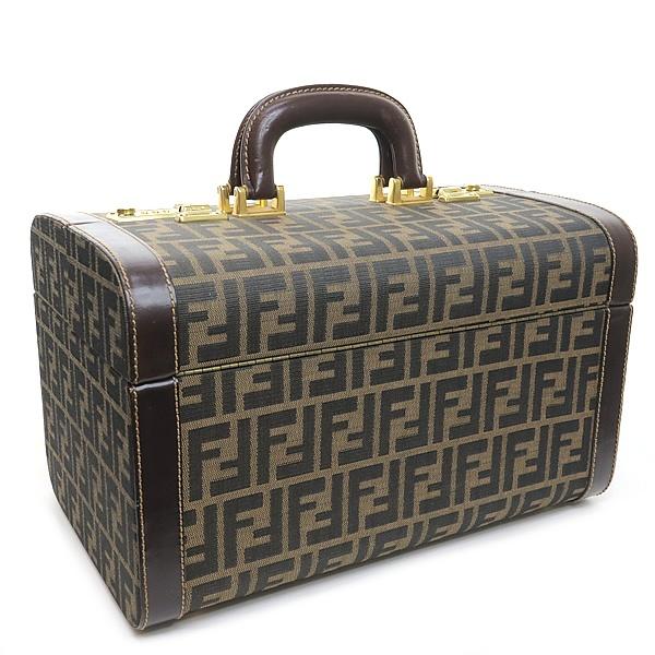 広尾店】フェンディ FENDI ヴィンテージ ズッカ柄 メイクボックス