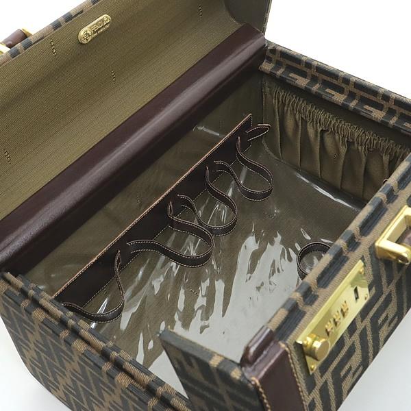 広尾店】フェンディ FENDI ヴィンテージ ズッカ柄 メイクボックス