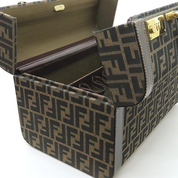 広尾店】フェンディ FENDI ヴィンテージ ズッカ柄 メイクボックス