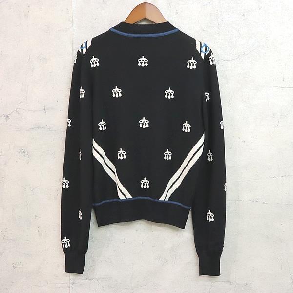 広尾店】 美品 エルメス HERMES 24AW ロングスリーブニット