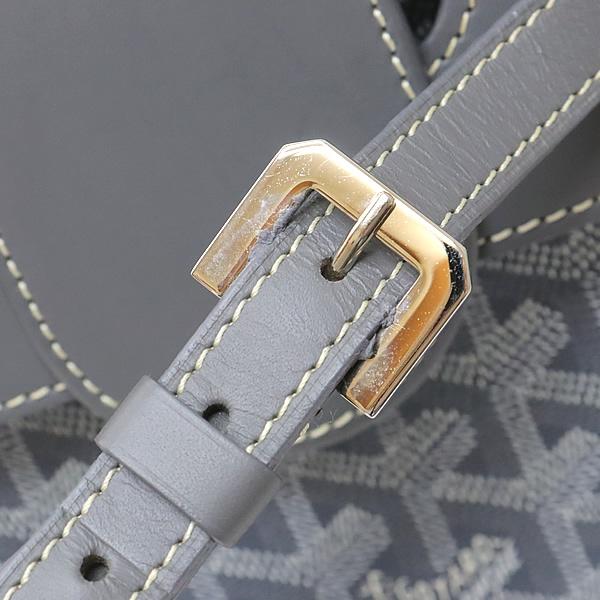 広尾店】 ゴヤール GOYARD サイゴンGM 2WAYバッグ グレー ウッド