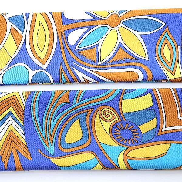 【専用】HERMES ツイリー 2点☆紫系 トランプ柄青系 広尾店】 エルメス HERMES ツイリー スカーフ マルチカラー 青系