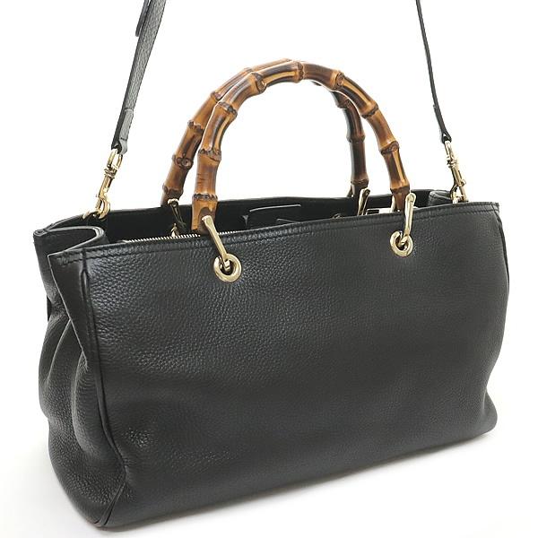 広尾店】美品 グッチ GUCCI バンブー ハンドバッグ 2WAYバッグ