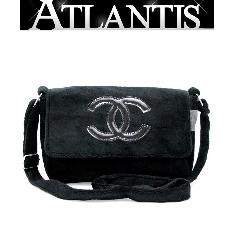 広尾店】極美品 シャネル CHANEL ノベルティ パイル地 ショルダー 