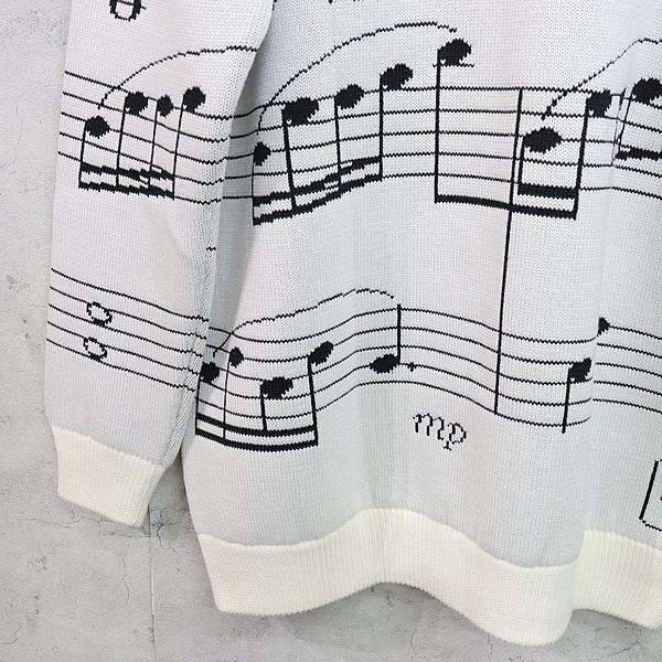 広尾店】極美品 ルイヴィトン Louis Vuitton 19AW 音符柄ニット