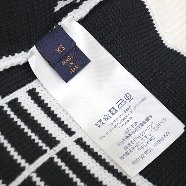 極美品✨ LOUIS VUITTON クルー ネック ニット XL LOUIS VUITTON』ルイヴィトン (XL) ウールクルーネックニット