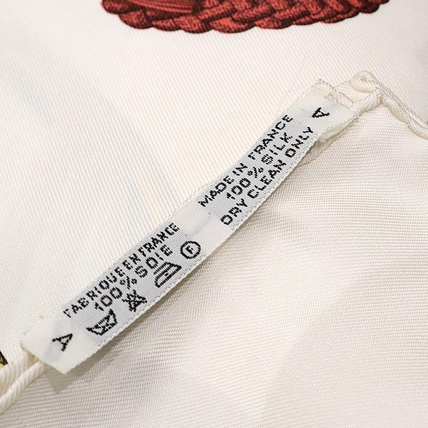 広尾店】 美品 エルメス HERMES カレ90 大判スカーフ GRAND UNIFORME