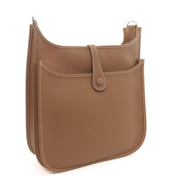 【広尾店】新品 エルメス HERMES エブリンTPM ショルダーバッグ トリヨンクレマンス 黒 SV金具 K刻印(2025年) 【18966】 広尾店】新品 エルメス HERMES エブリン3PM ショルダーバッグ トリヨン