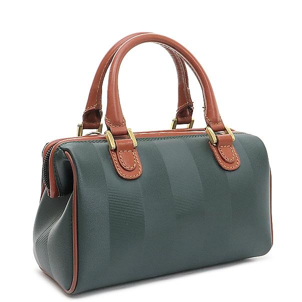 広尾店】 フェンディ FENDI ミニボストンバッグ 2WAYバッグ ペカン柄 