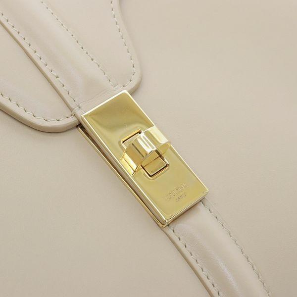 広尾店】セリーヌ CELINE セーズ16 スモール 2WAYバッグ ベージュ
