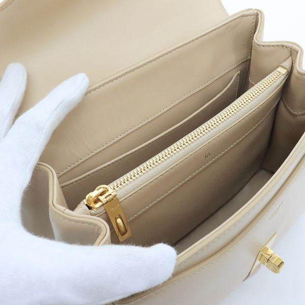 広尾店】セリーヌ CELINE セーズ16 スモール 2WAYバッグ ベージュ