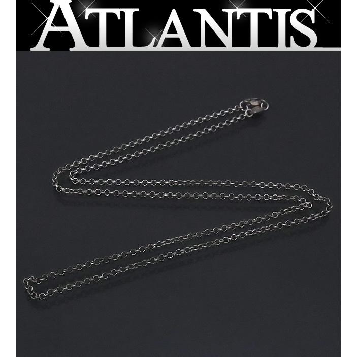 クロムハーツ　925 シルバー ネックレス 新宿店】クロムハーツ CHROME HEARTS ロールチェーン ネックレス