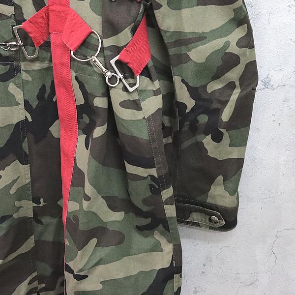 celine 23SS 迷彩 ハーネス モッズコート エディ セリーヌ 新宿店】 未使用 セリーヌ CELINE ハーネス モッズコート 23SS