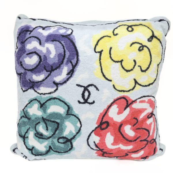 広尾店】極美品 シャネル CHANEL カメリア ココマーク クッション 