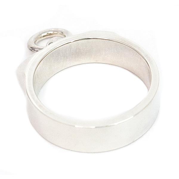 広尾店】美品 エルメス HERMES コリエ・ド・シアンPM リング シルバー  