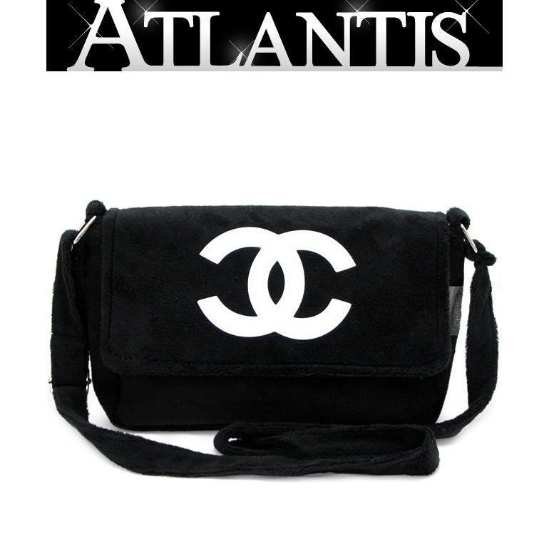 広尾店】 極美品 シャネル CHANEL パイル地 ノベルティ ショルダー