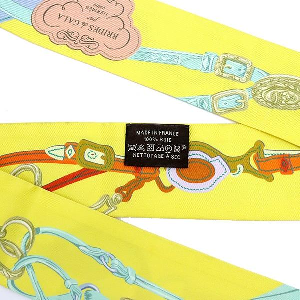 広尾店】エルメス HERMES ツイリー BRIDES de GALA 式典用馬勒 シルク