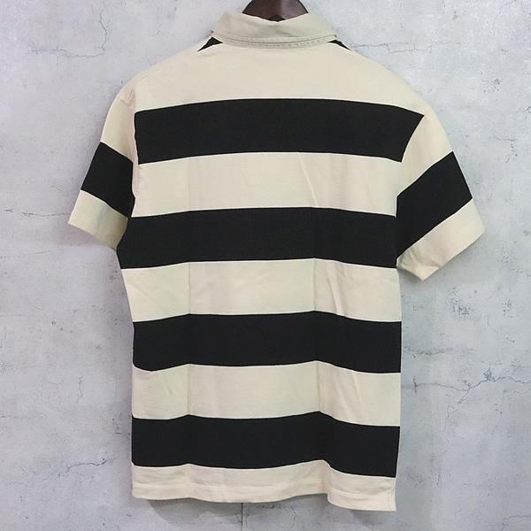 広尾店】グッチ GUCCI ラガーシャツ ボーダー ポロシャツ size:XL