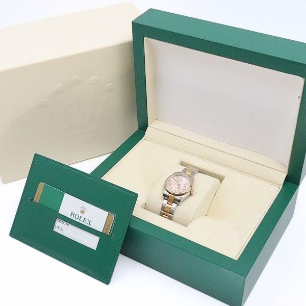 【広尾店】美品 ロレックス ROLEX デイジャスト レディース時計 SS×ピンクゴールド 179161 ランダム番 2017年 G付き【17324】 |  | 08