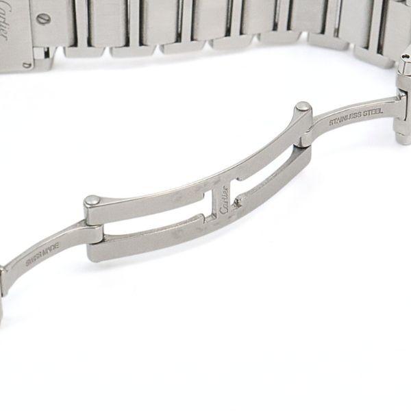 【広尾店】美品 カルティエ Cartier タンクフランセーズSM レディース腕時計 WE110006 SS×ダイヤ【17325】 |  | 06