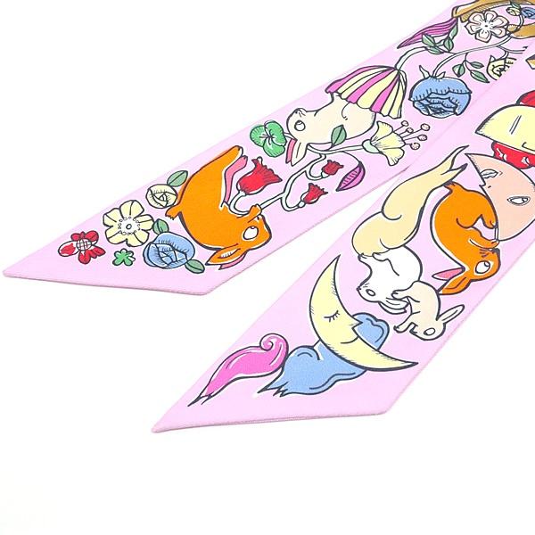 広尾店】極美品 エルメス HERMES ツイリー MILLE ET UN LAPINS 千と一